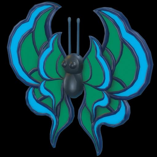 Seafoam Butterfly